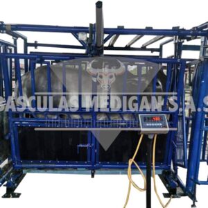 Brete Báscula electrónico ganadero plus 3000 galvanizado