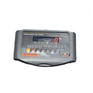 Indicador de pesaje plástico