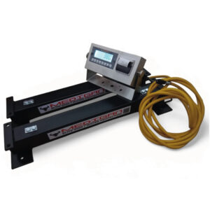 Barras ganaderas en lámina negra indicador de impresora